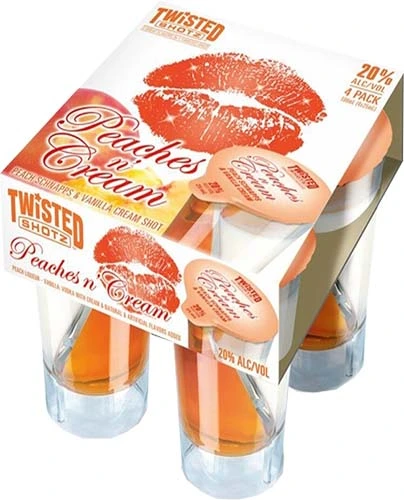 Twisted Shotz Peaches & Cream