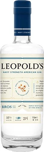 Leopold Bros Navy Strength Gin