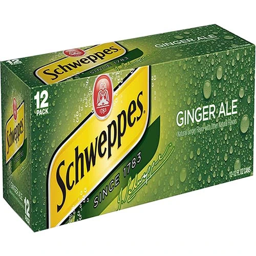 Schwepps Ginger Ale 12pk Cans