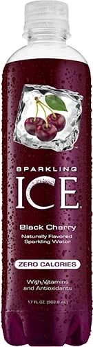 Sparkling Ice Black Cherry 17 Oz Pl Btl