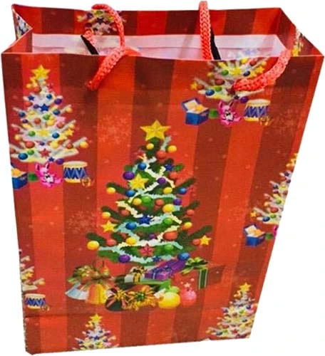 Gift Bag Frosty Forest Wine