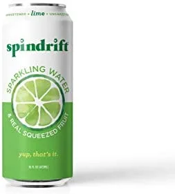 Spindrift Lime Sparkling Water Single 16oz Can