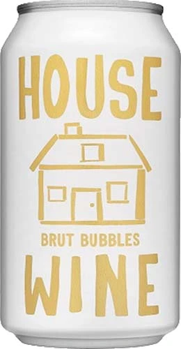 House Wine Brut Bubbles Can