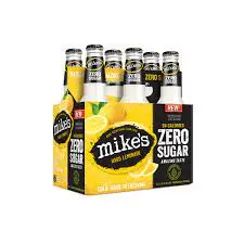 Mikes Lemonade O Sugar  6pk 12oz Btl