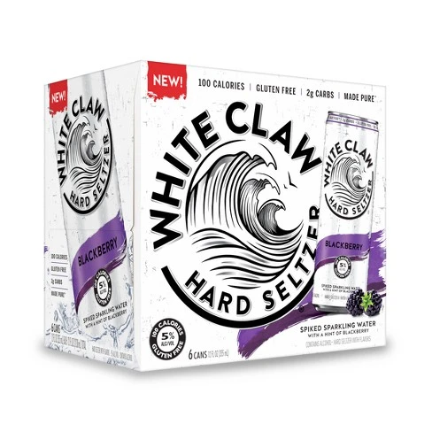 White Claw Blkberry 6pk Gl Fr Il 12oz Can