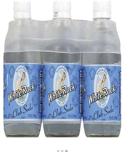 White Rock Club Soda 10oz 