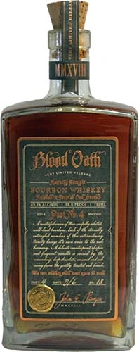 Blood Oath Pact 4 Bourbon 750ml