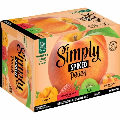 Simply Spiked Peach Variety 12pk Can