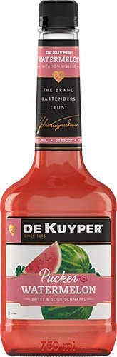 Dekuyper Pucker Watermelon Schnapps Liqueur