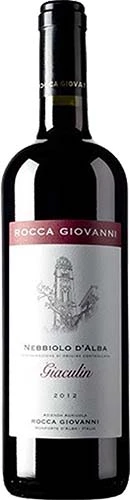 Rocca Giovanni Giaculin Nebbiolo Dalba 750ml