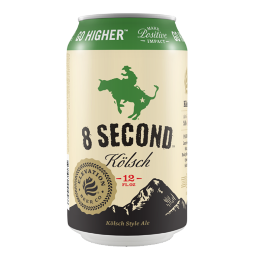 Elevation Beer Co 8 Second Kolsch Can