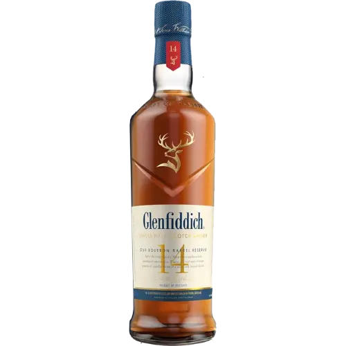 Glenfiddich 14 Year Old Bourbon Barrel Reserve Single Malt Scotch Whisky