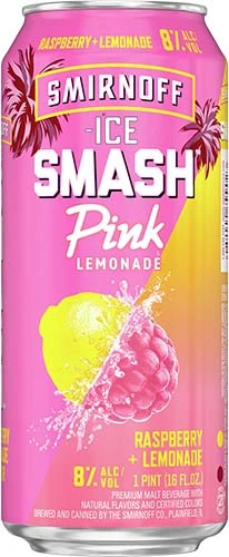 Smirnoff Ice Smash Pink Lemonade 