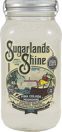 Sugarlands Shine Pina Colada Moonshine