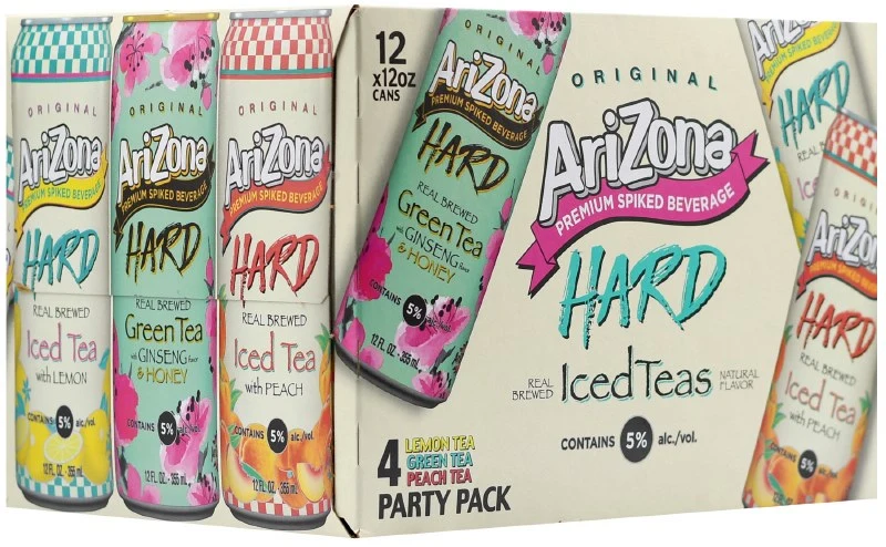 Arizona Hard Tea Vrty12pk 12 Oz Can