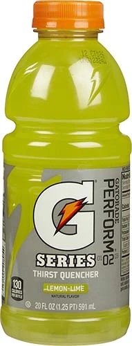 Gatorade                       Lemon Lime