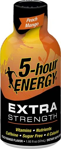 5 Hour Energy Peach Mango Xs