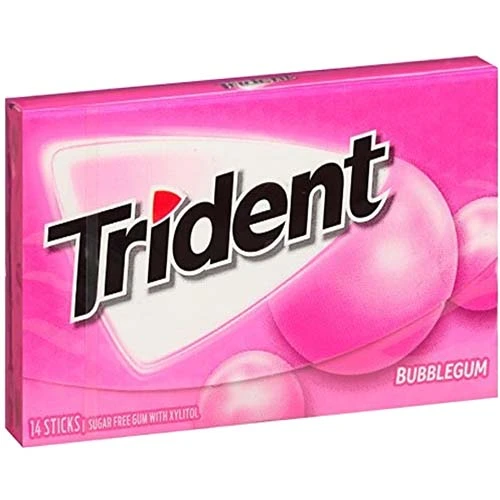 Trident Bubblegum 14 Pcs