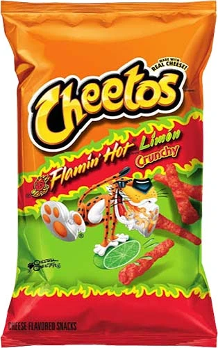 Cheetos Crunchy Flamin Hot Limon 1