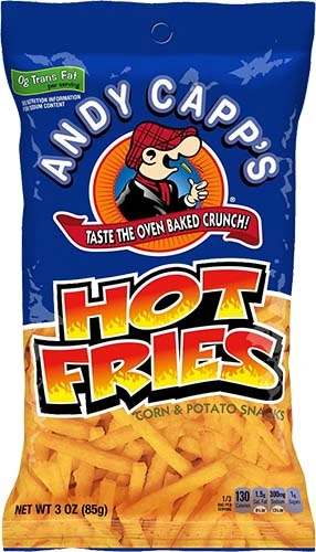 Andy Capp's Hot Fries 3oz