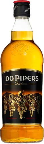 100 Pipers Scotch 1l