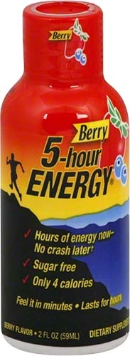 5 Hour Berry Energy Drink