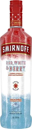 Smirnoff Red White And Berry  Flavoured Vodka