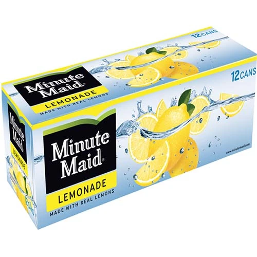 Minute Maid  Lemon 12 Pack Can