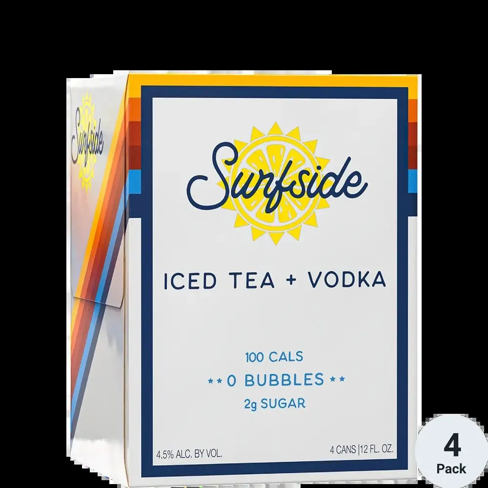 Surfside Iced Tea Vodka 4pk