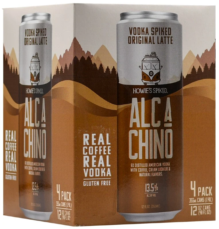 Alca Chino Bourbon Vanilla Latte Rtd 4pk Can