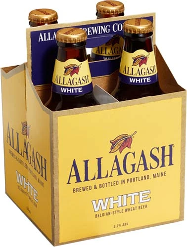 Allagash White Beer^  4 Pk - Me