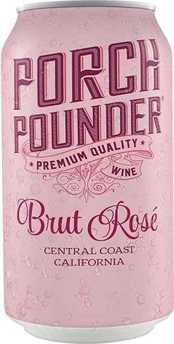 Porch Pounder Brut Rose Can