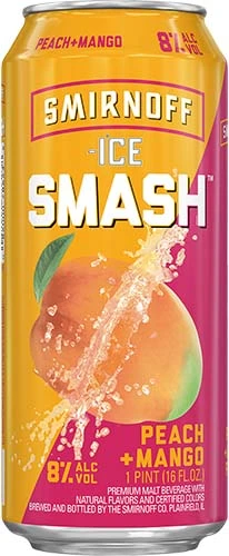 Smirnoff Ice Smash Peach & Mango Malt Beverage