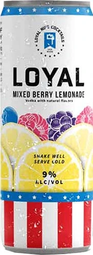 Loyal 9 Rtd Berry Lemonade 4pk