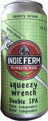 Indie Ferm Squeezy Wrench Dipa 4pk Ma 16oz Can