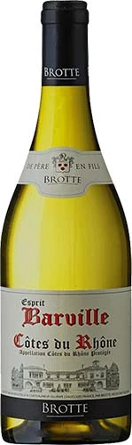 Brotte  Esprit Barville  Cotes Du Rhone Blanc  Rhone Valley  France