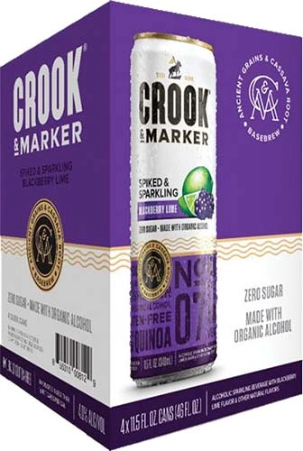 Crook & Marker Blackberry Lime 4pk