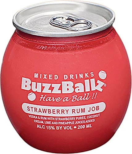 Buzz Ballz Strawberry Rum Job