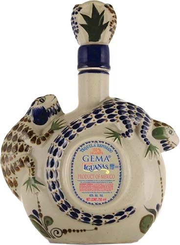 Gema Tequila Reposado Iguanas 750ml Bottle