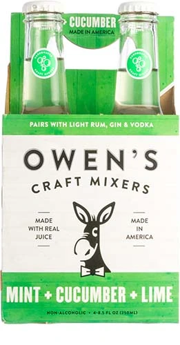 Owen's Craft Mint Cucumber Mixer 4pk