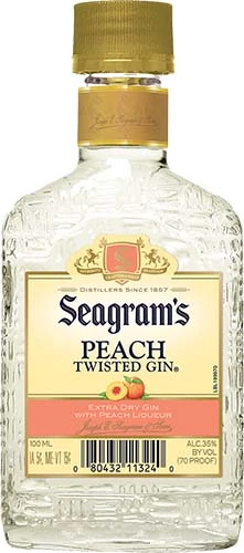 Seagrams Gin Peach 750ml