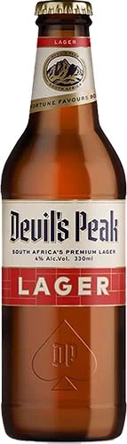 Brewed By Devils Peak Brewing Company Alpha Lager