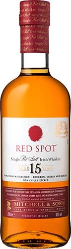 Red Spot 15 Year Irish Whiskey