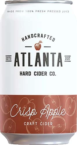 Atlanta Crisp Apple Hard Cider 12 Oz 6pk