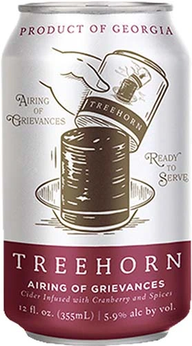 Tree Horn Cider Airing Of Grievances 6pk Cn