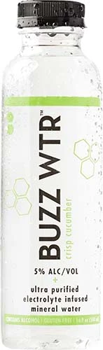 Buzz Water Cucu 5%alc. 16.9oz.