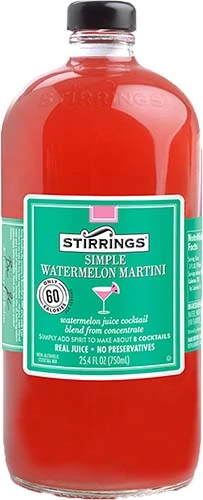 Stirrings S Watermelon Martini