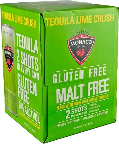 Monaco Rtd                     Lime Crush 4pk