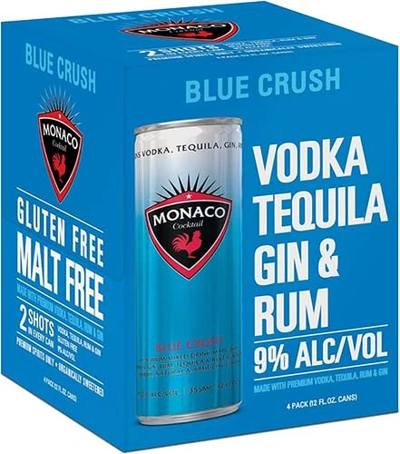 Monaco Blue Crush Rtd 4pk