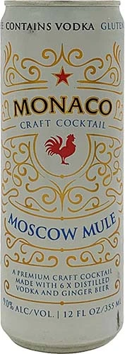 Monaco Moscow Mule Rtd 12oz Indv